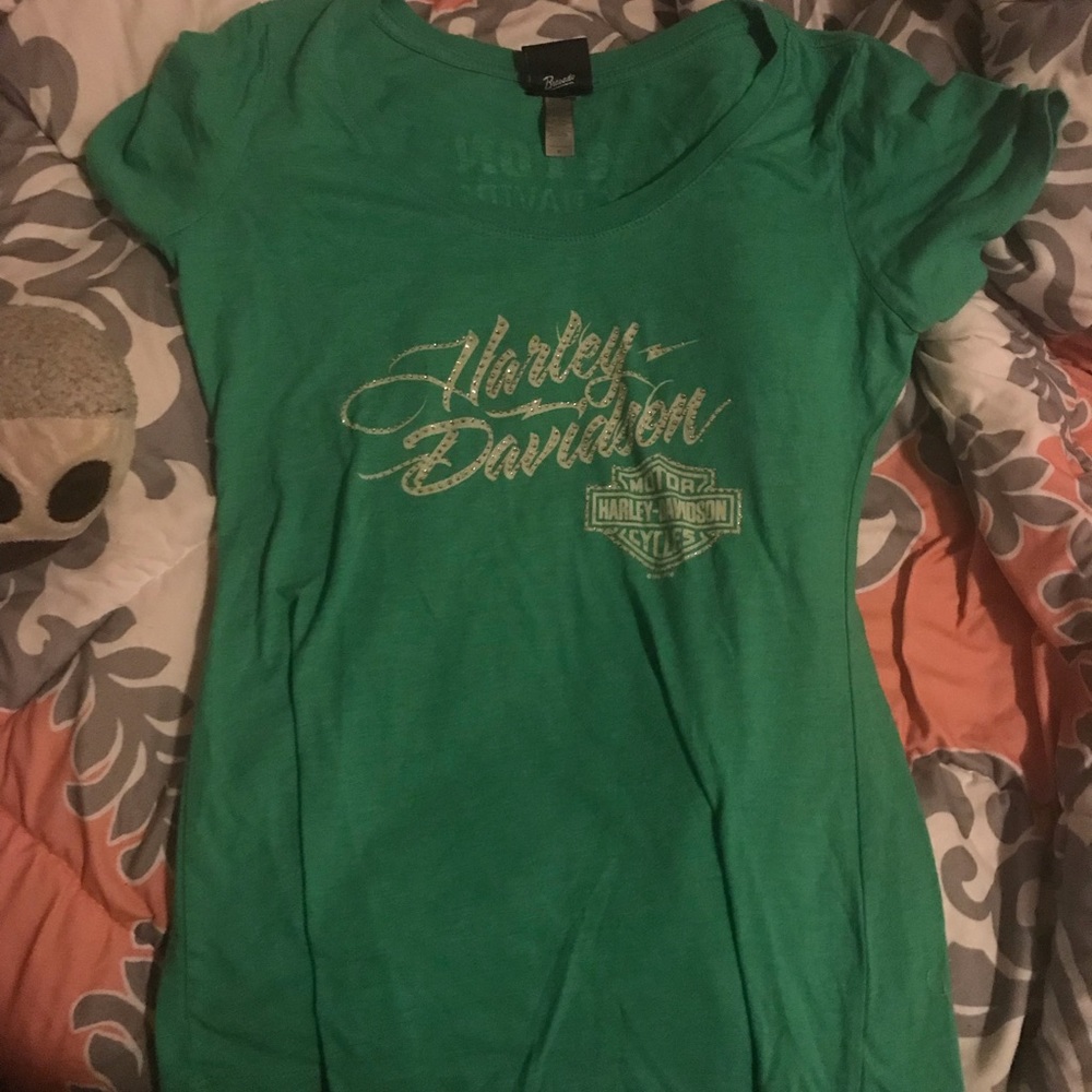 Harley Davison shirt!